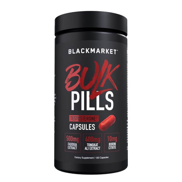 BlackMarket Labs BULK PILLS Testosterone Capsules