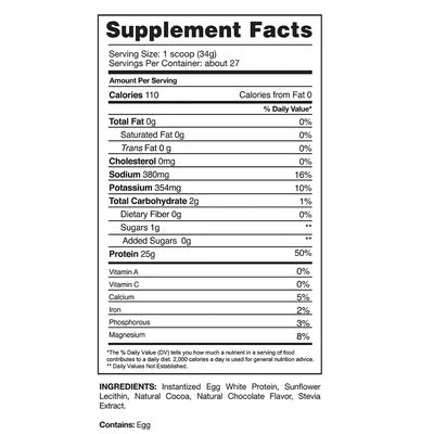 Gaspari Nutrition Proven Egg 100% Egg White Protein