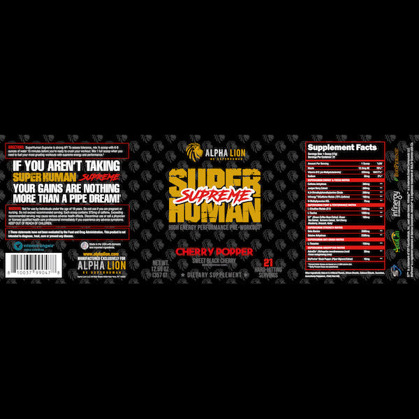 Alpha Lion Superhuman Burn-812