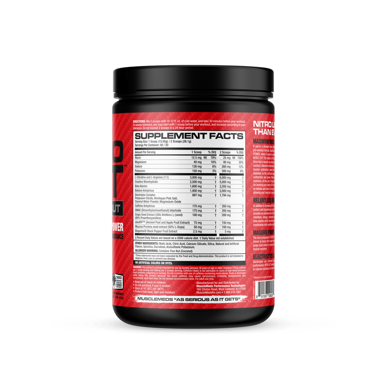 MuscleMeds Nitro Lift