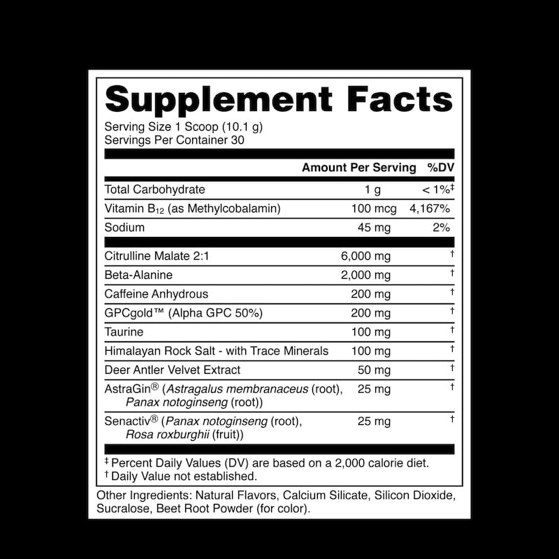 DAS Labs Bucked Up Limited Edition Christmas