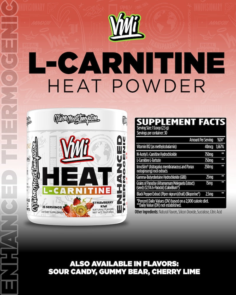 VMI Sports L-Carnitine HEAT Powder