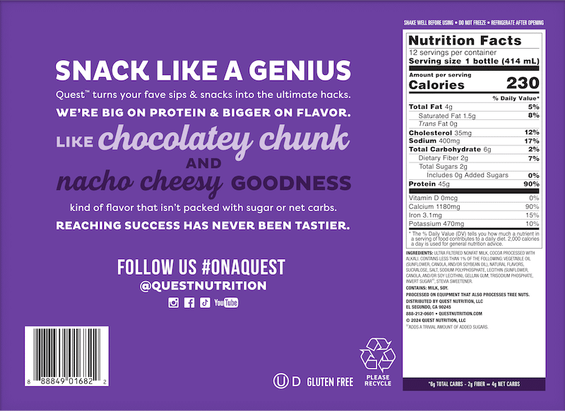 Quest Milkshake RTD