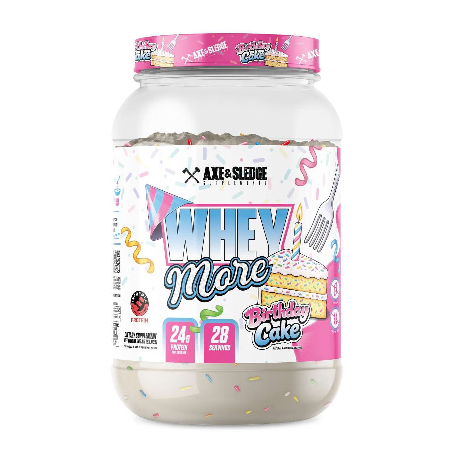 Axe and Sledge Whey More