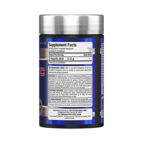 Allmax D-Aspartic Acid