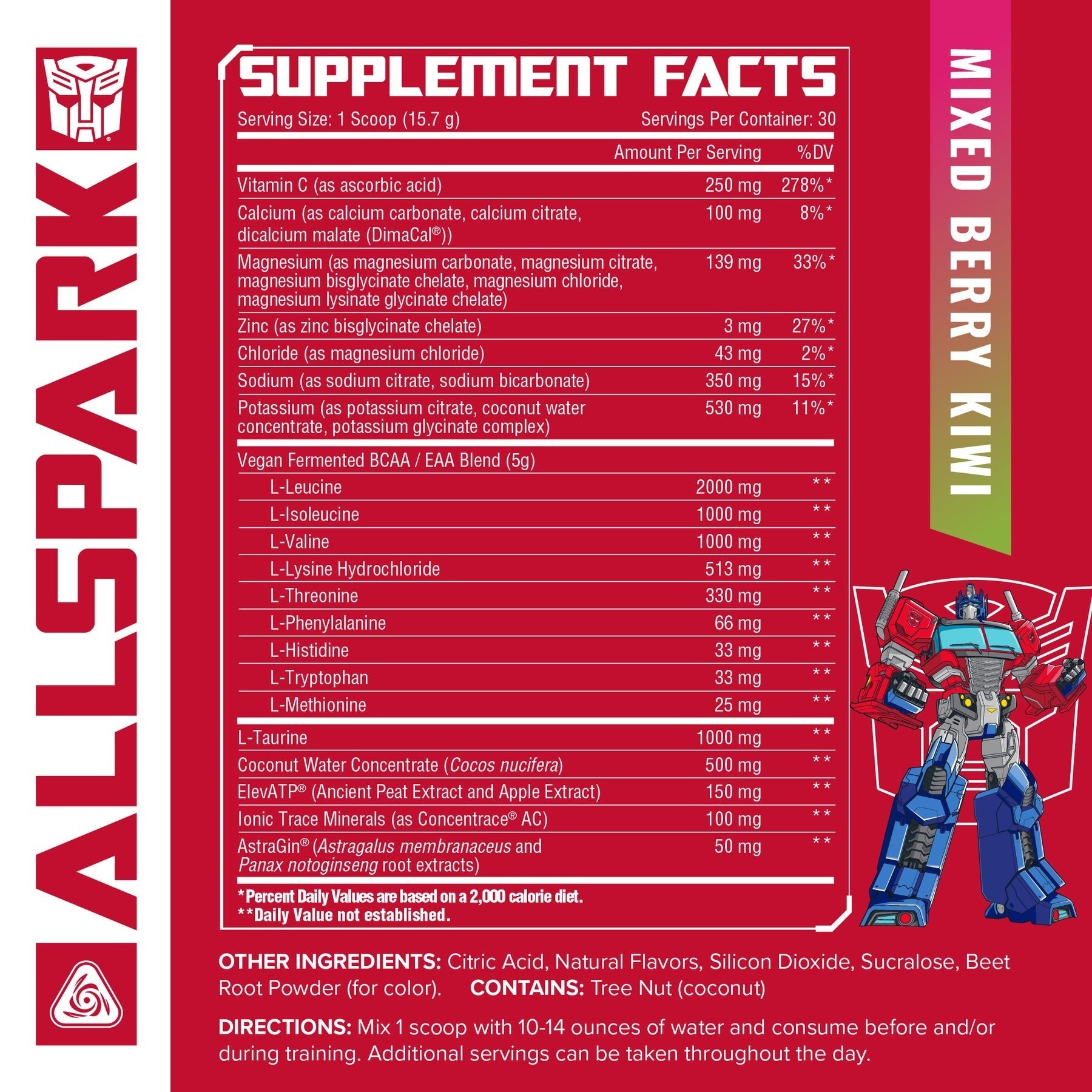 Core Nutritionals x Transformers Allspark