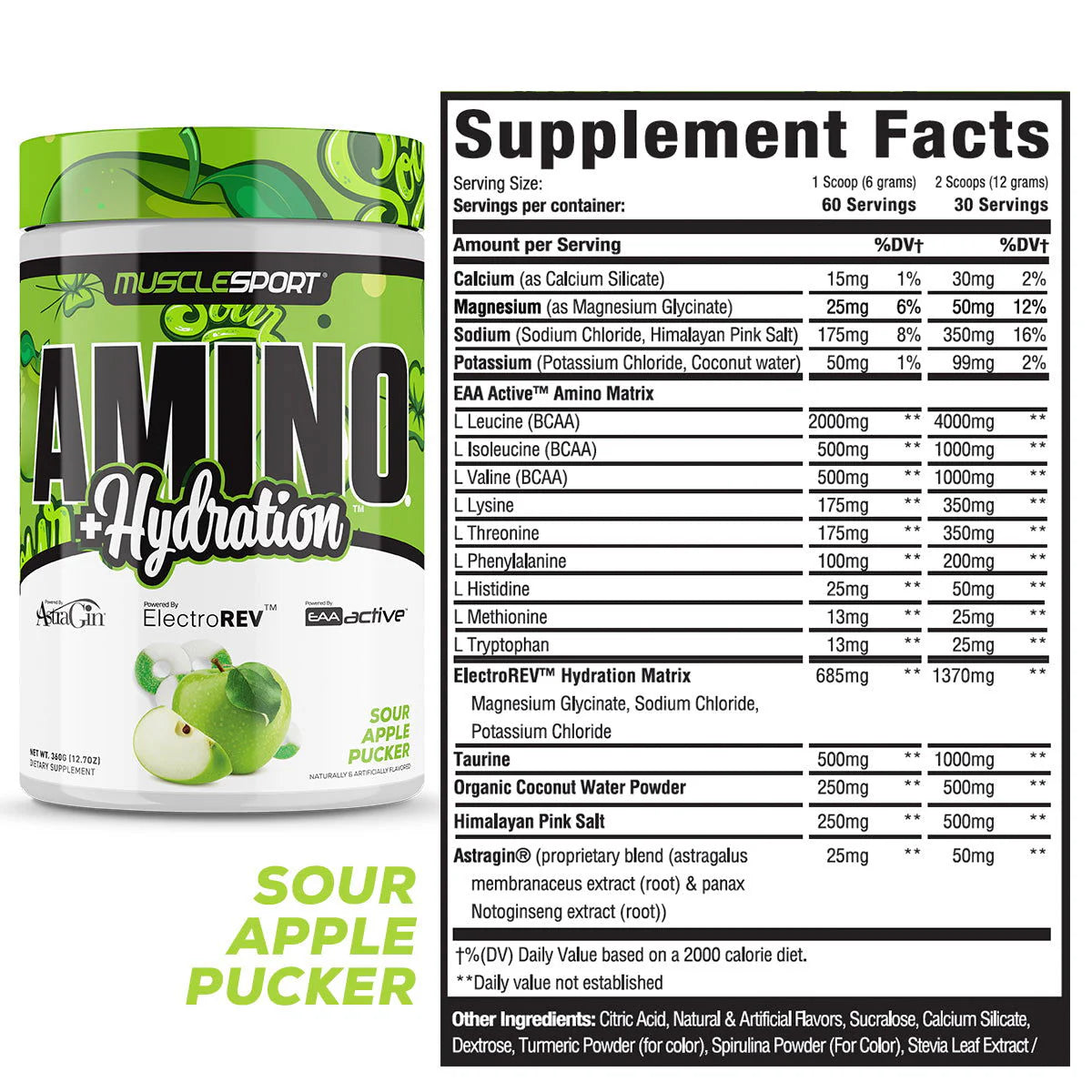 MuscleSport Amino+Hydration