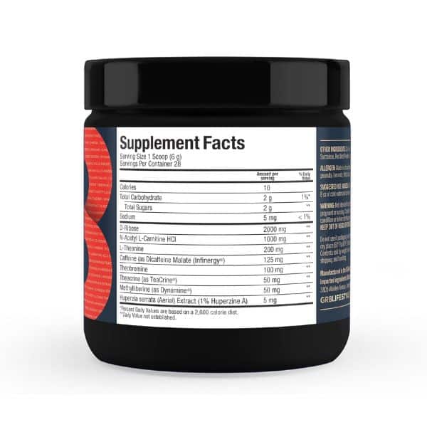 GR8 Lifestyle Acceler8 Pre Workout