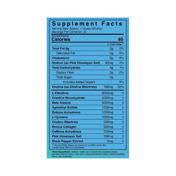 BullFit Bodacious Pre-Workout