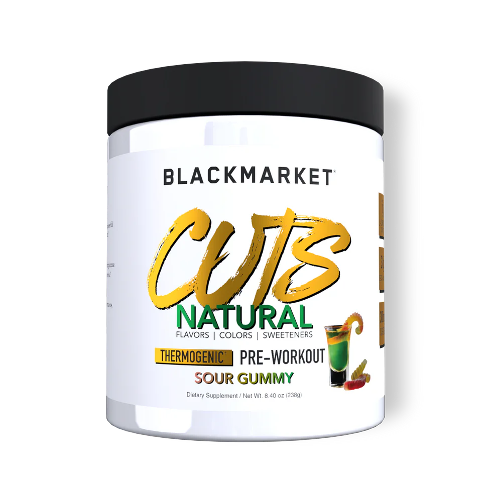 BlackMarket Labs CUTS Natural Pre-workout
