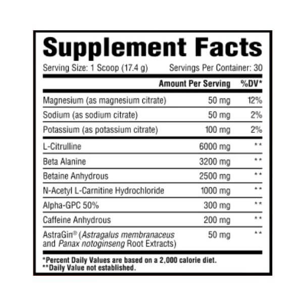 Core Nutritionals PRE