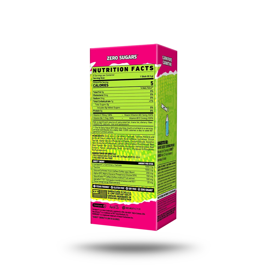 GHOST Energy Stick Packs
