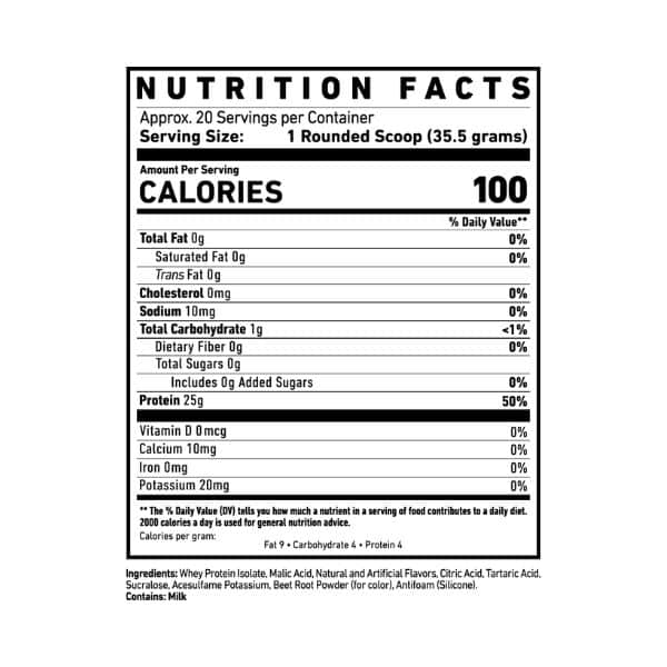 GHOST Clear Whey Isolate