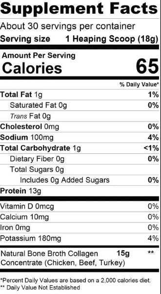 Gaspari Nutrition Bone Broth Athletic Collagen