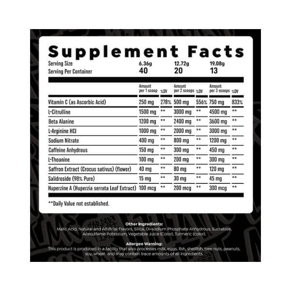 HTLT Signature Series Preworkout