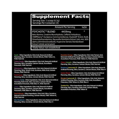 Insane Labz Psychotic Stickpack Variety Bag