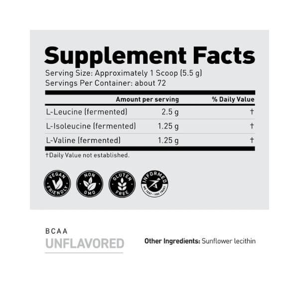 KAGED BCAA 2:1:1 Powder