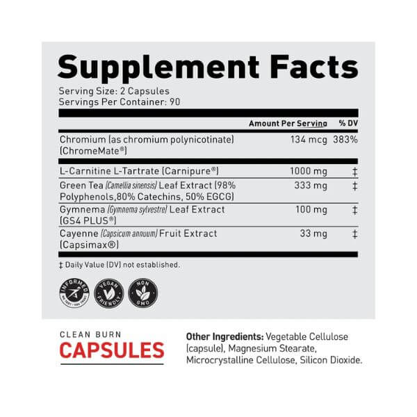 KAGED Clean Burn Capsules