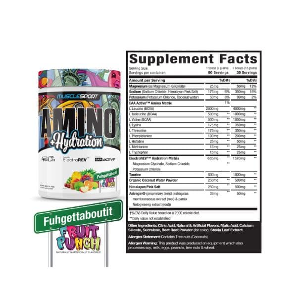 MuscleSport Amino+Hydration