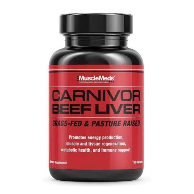 MuscleMeds Carnivor Grass Fed Beef Liver