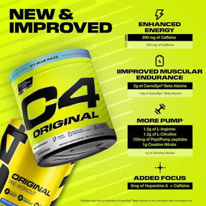 Cellucor C4 Original V3 Pre Workout Powder