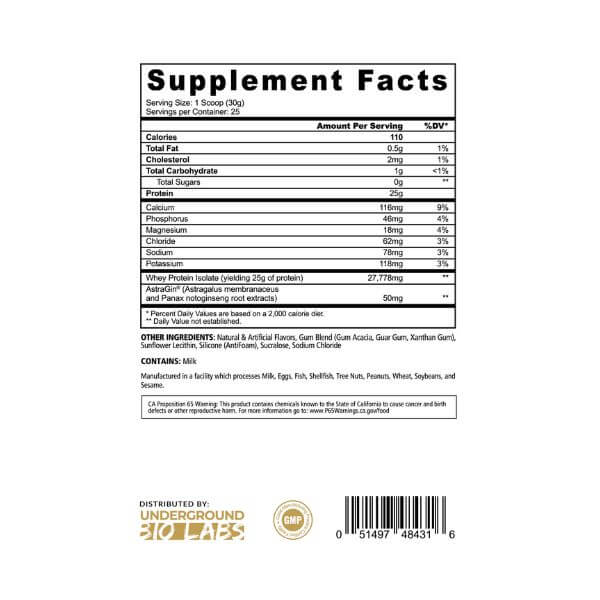 PANDA Fuel Isolate Protein