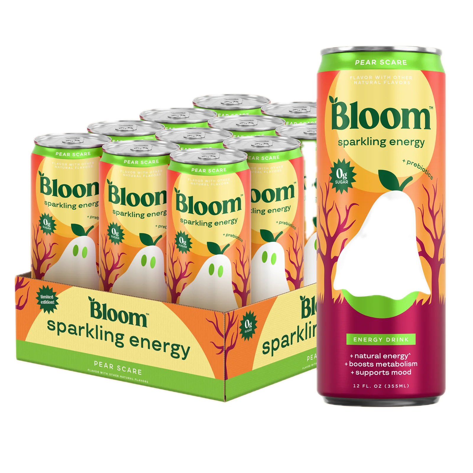 Bloom Sparkling Energy RTD 12oz