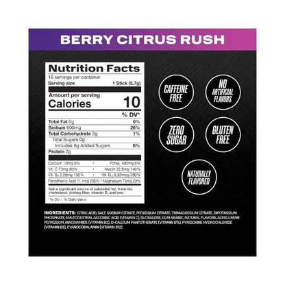 Prime Hydration Rapid Rehydration Stick Packs