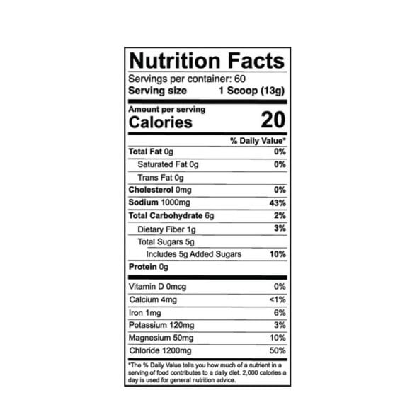 Raw Nutrition Replenish 60serv