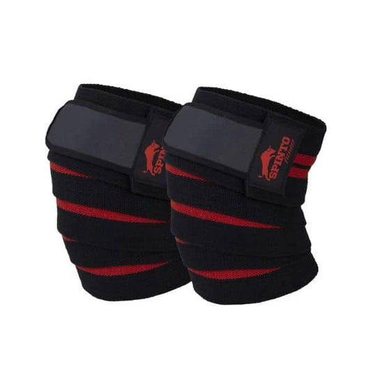 SPINTO FITNESS Knee Wraps 72inch