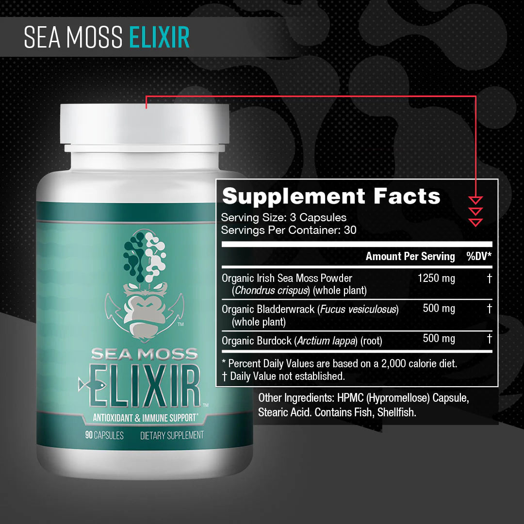 Gorilla Mind Sea Moss Elixir