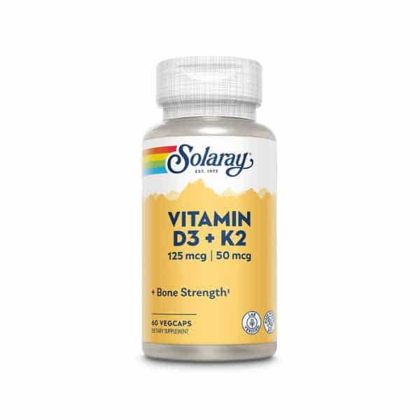 Solaray Vit D3 + K2
