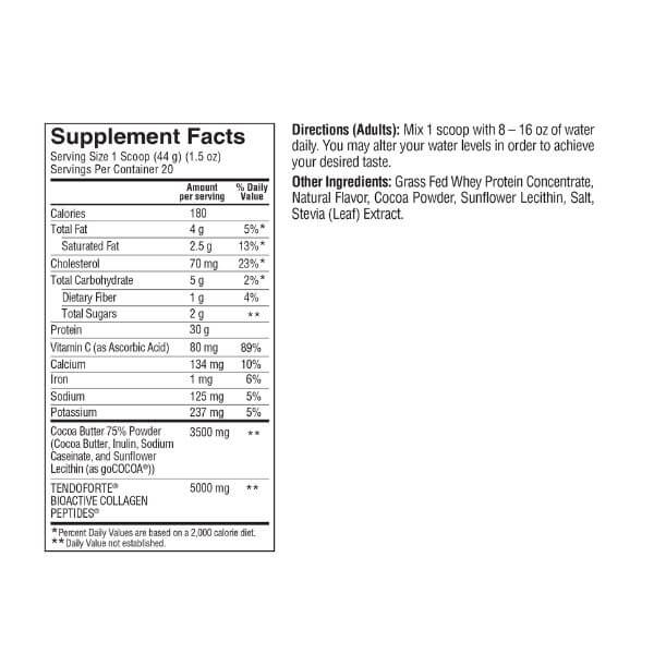 Spoken Nutrition Grass Fed Whey Protein