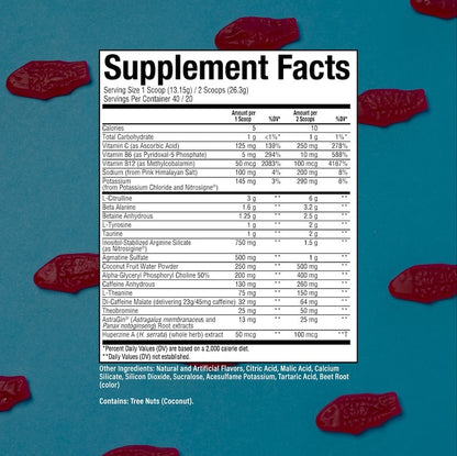 Raw Nutrition CBUM Thuper Thavage Pre