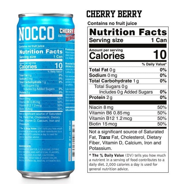 NOCCO BCAA RTD