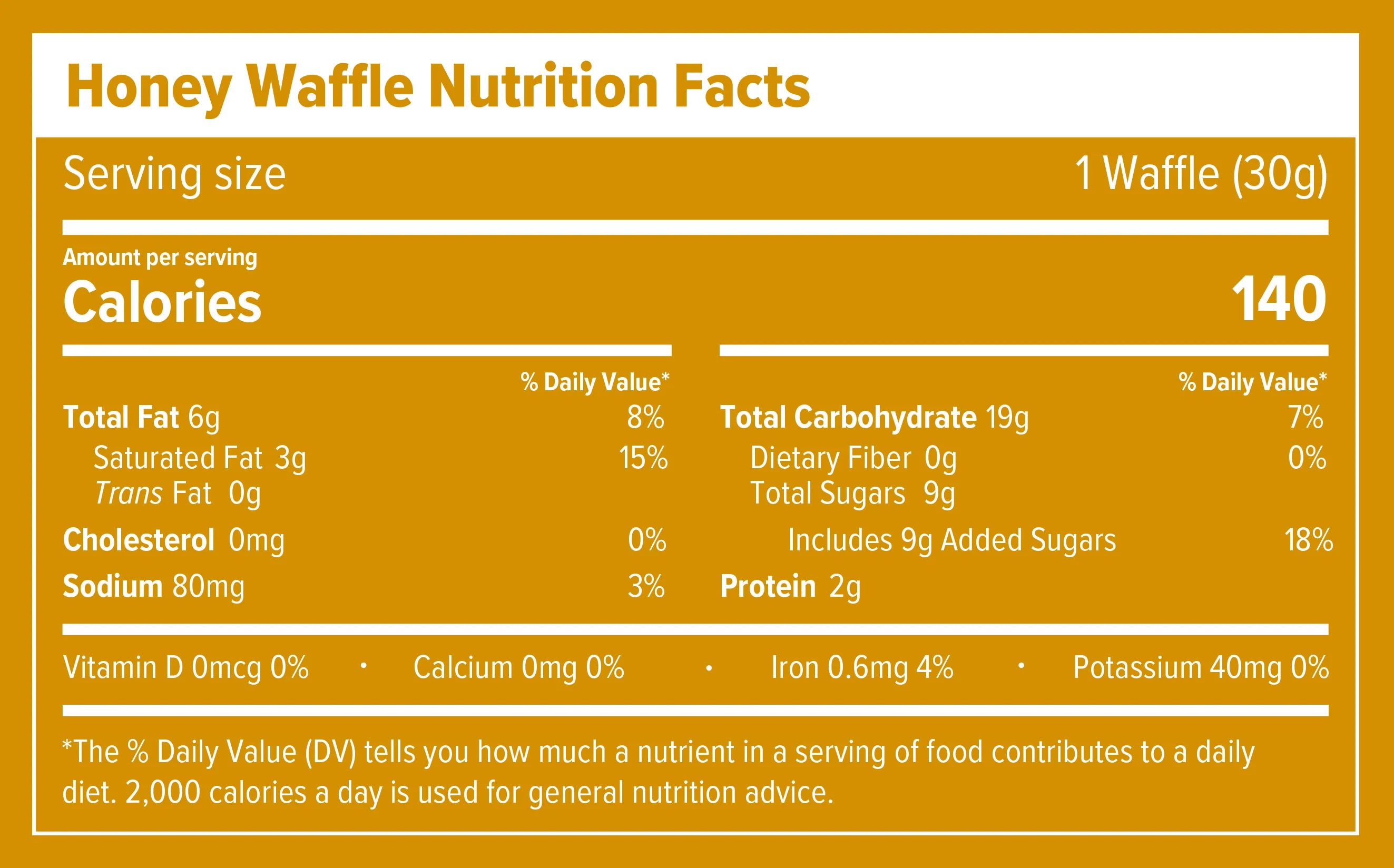 Honey Stinger Waffles