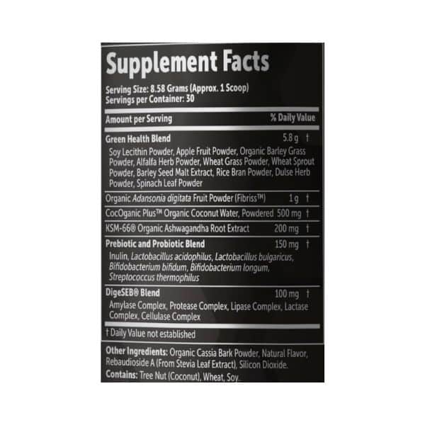 White Lion Labs Greens Plus Fiber