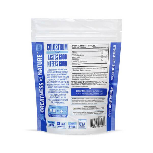 ZHOU Colostrum Gummies