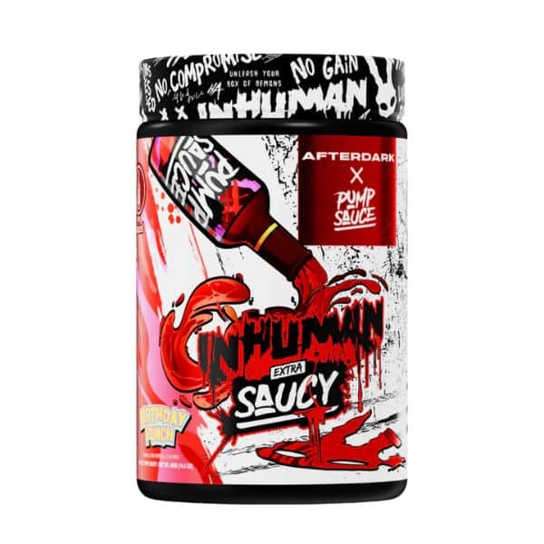 AfterDark InHuman x Pump Sauce Preworkout Collab