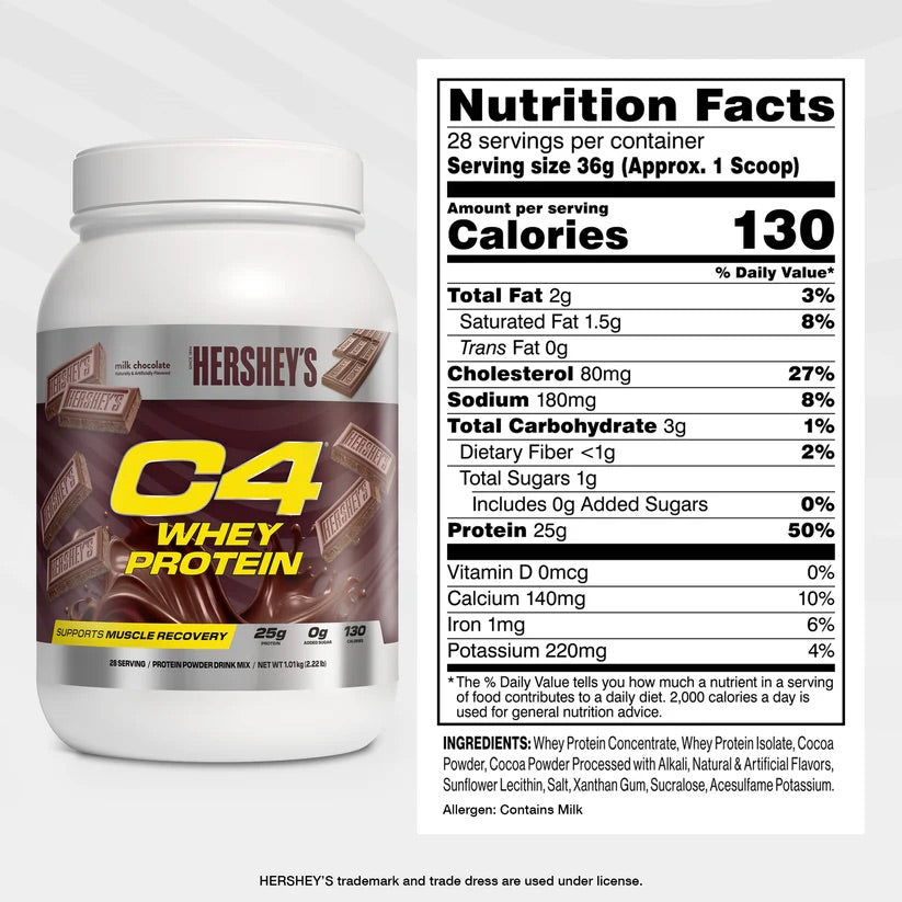 Cellucor C4 Hershey Whey Protein