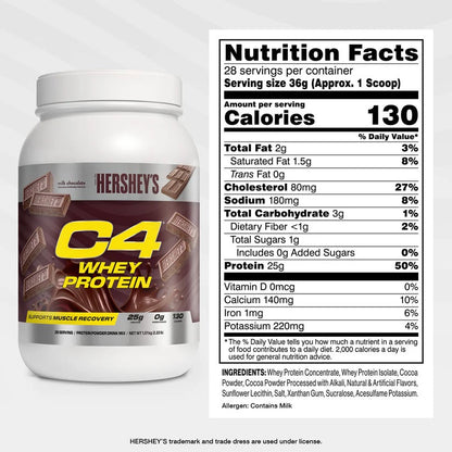 Cellucor C4 Hershey Whey Protein