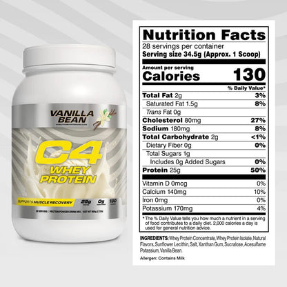 Cellucor C4 Hershey Whey Protein