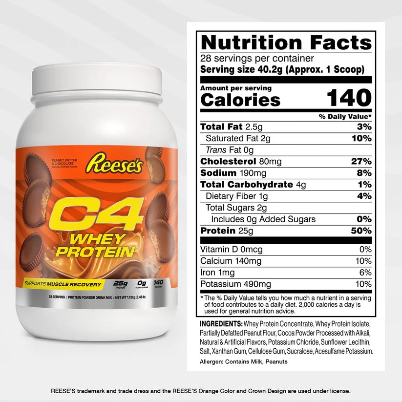 Cellucor C4 Hershey Whey Protein