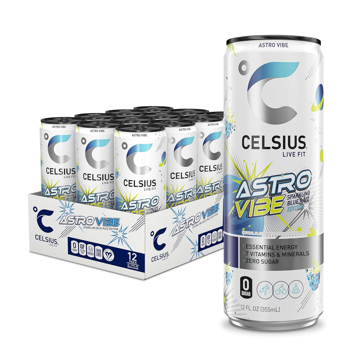 Celsius Sparkling RTD 12oz