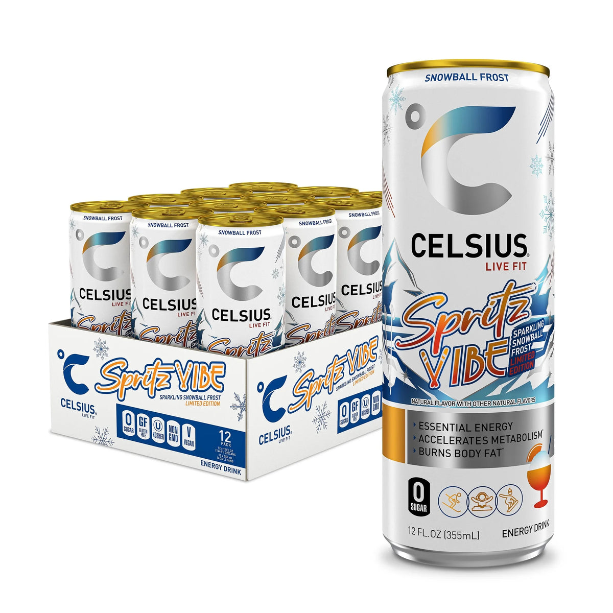 Celsius Sparkling RTD 12oz
