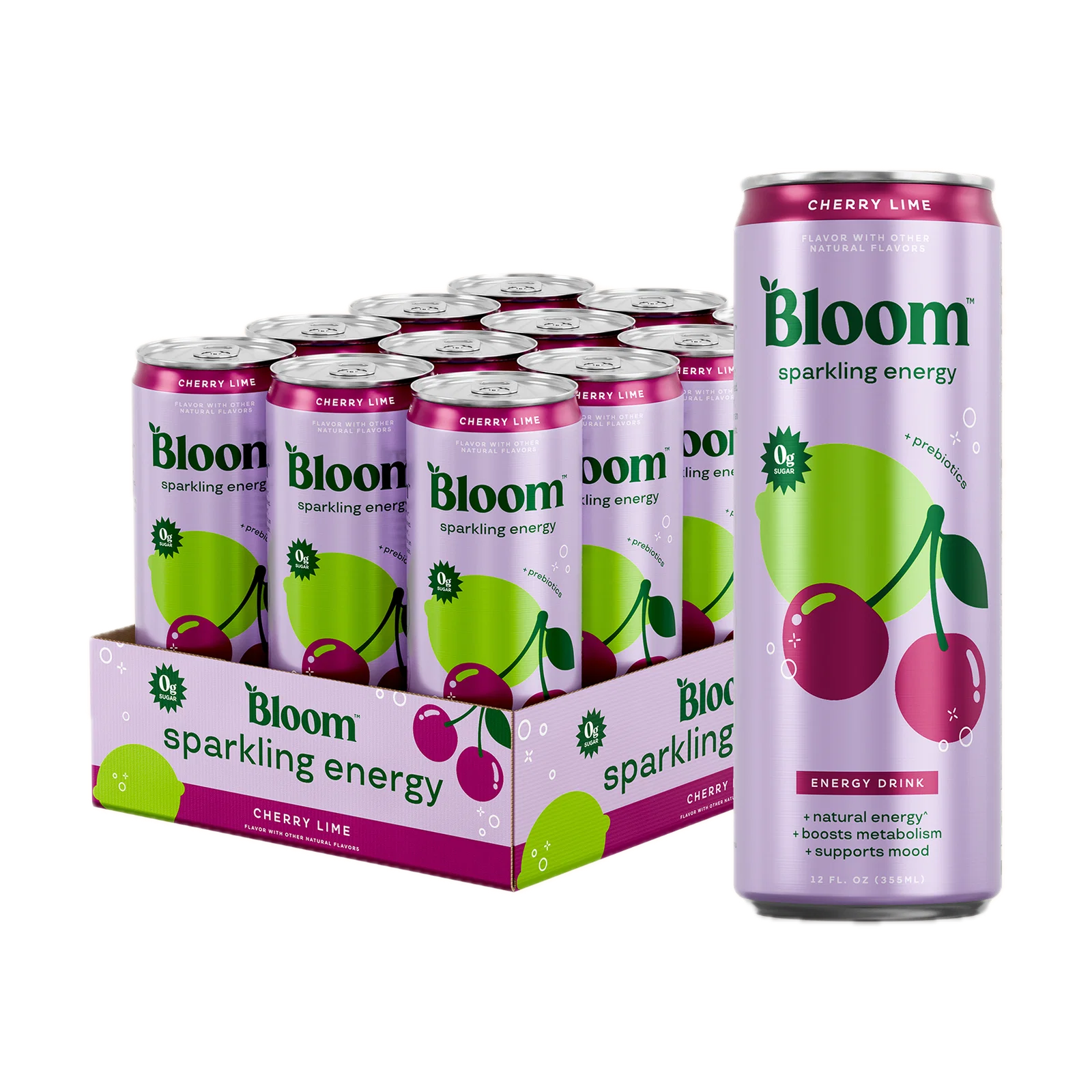 Bloom Sparkling Energy RTD 12oz