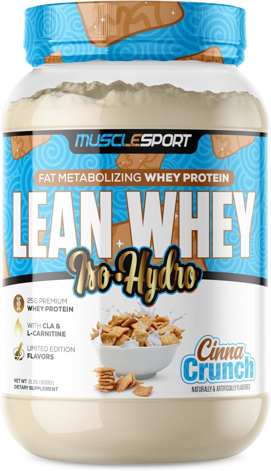 MuscleSport Lean Whey Iso/Hydro 2lb