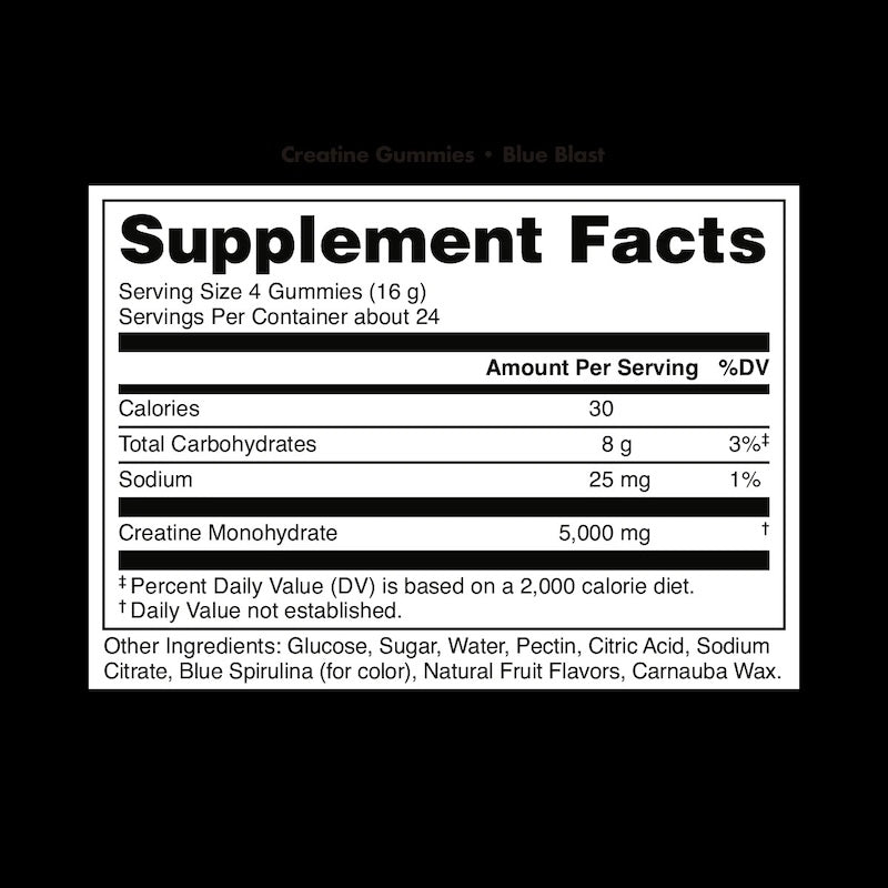 DAS Labs Bucked Up Creatine Gummies