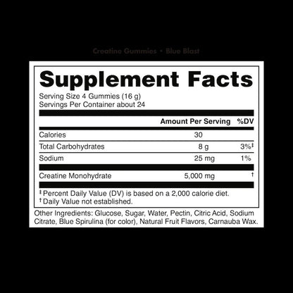 DAS Labs Bucked Up Creatine Gummies