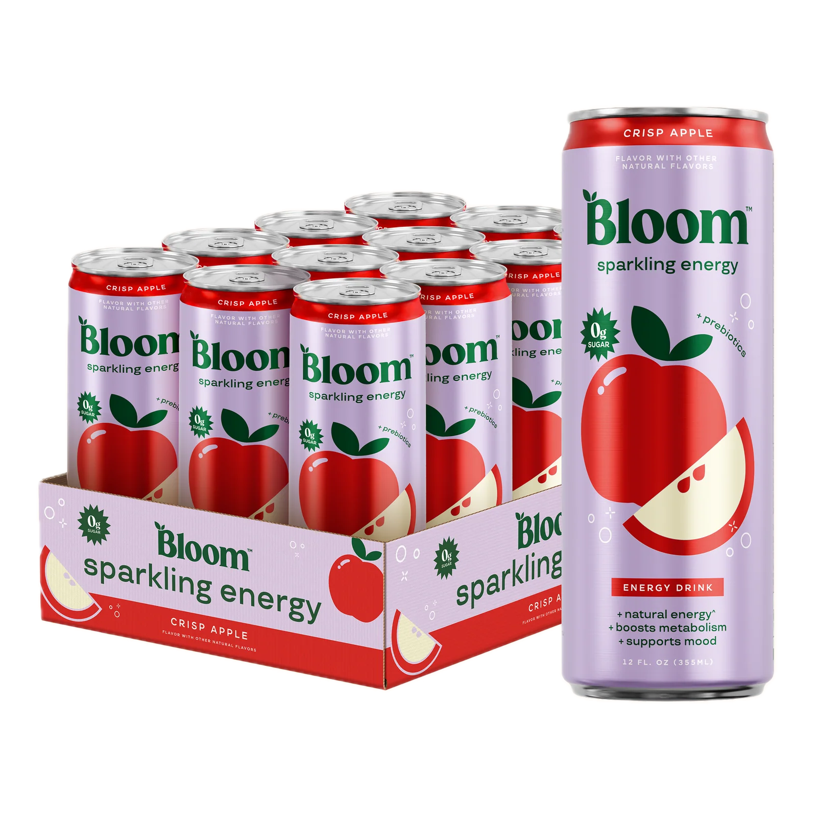 Bloom Sparkling Energy RTD 12oz